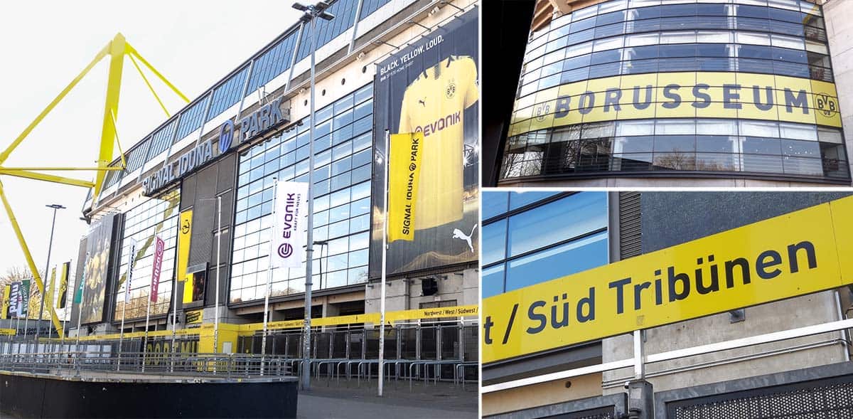 heiraten im signal iduna park