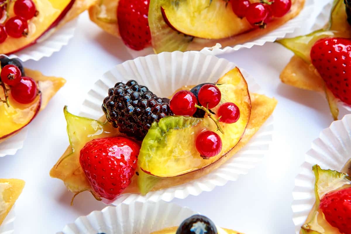 hochzeit frucht dessert