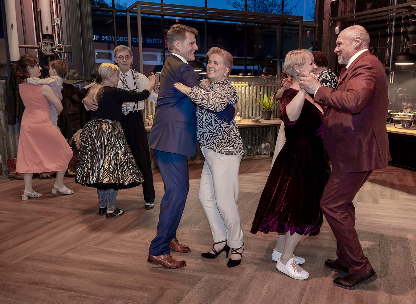 Tanzen auf der Hochzeitzsparty