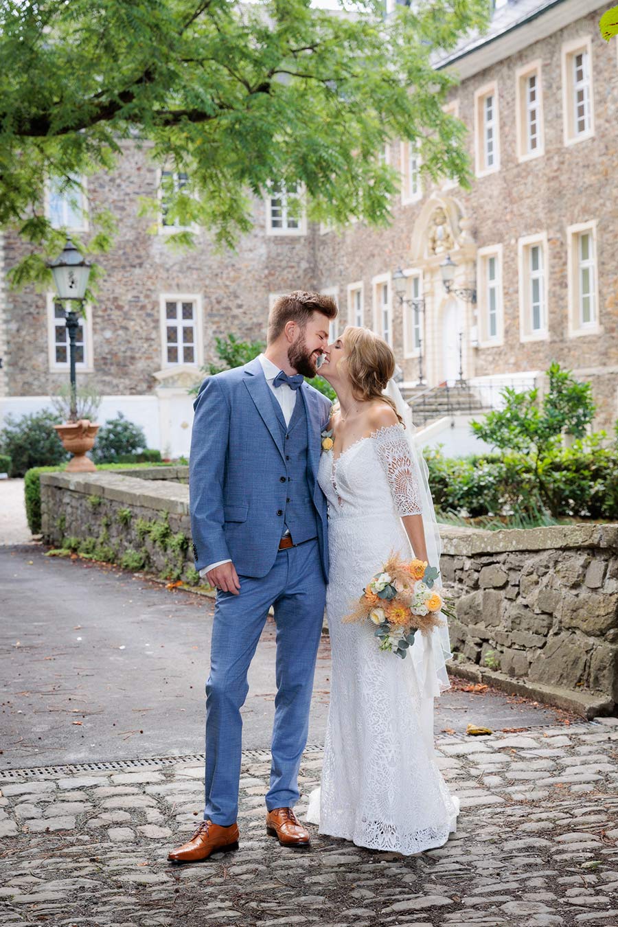 Brautpaarfotos am Haus Füchten in Ense